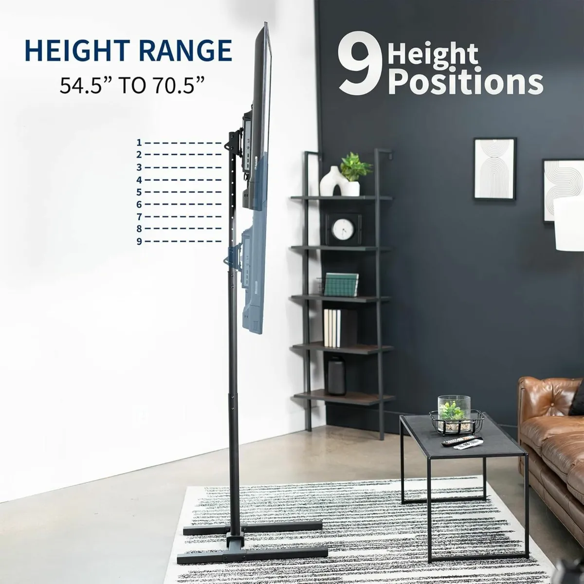 Extra Tall TV Floor Stand for 13 to 50 inch - Image 3