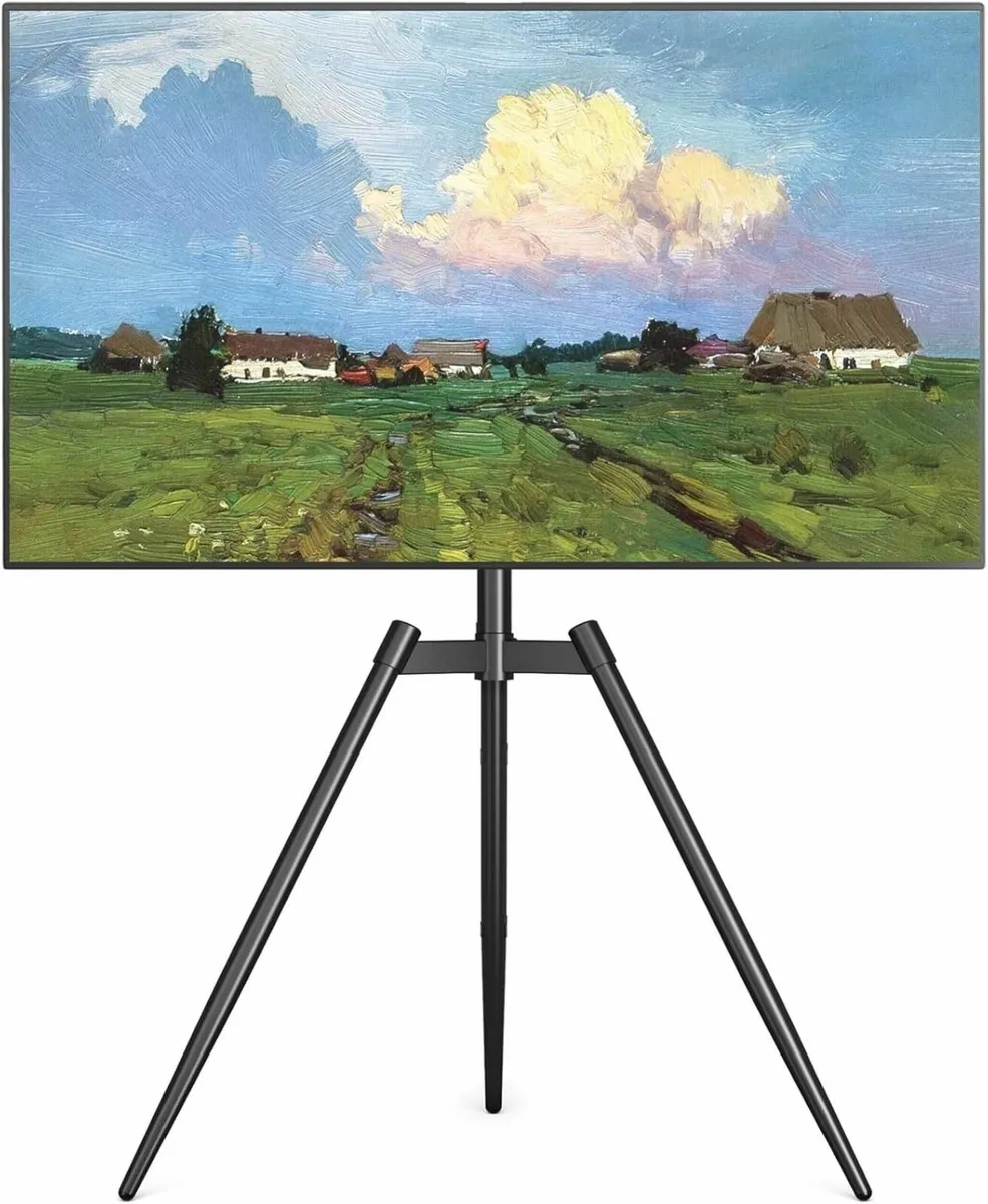 Tripod Easel TV Stand for 32-65 Inch LED LCD OLED - Image 1