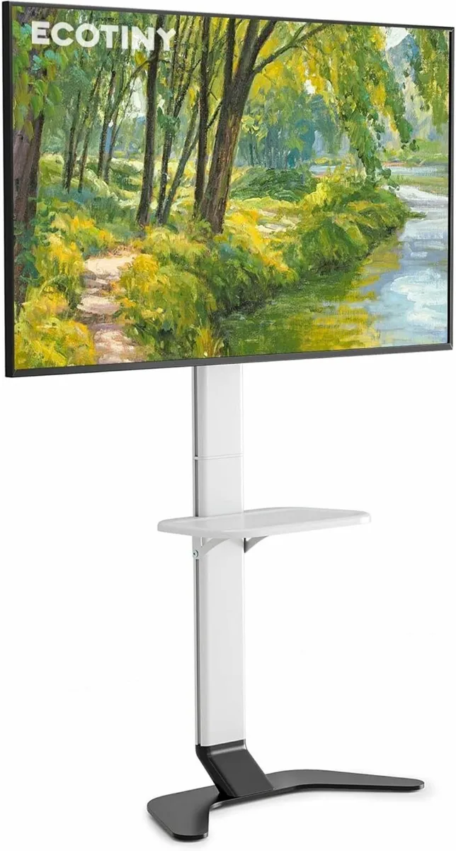 Ultra Slim Aluminum TV Floor Stand for 37–86 Inch - Image 1