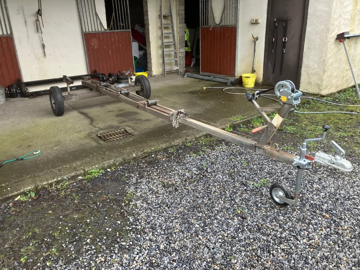 GALVANISED BOAT TRAILER UP TO 5 METRE - Image 1