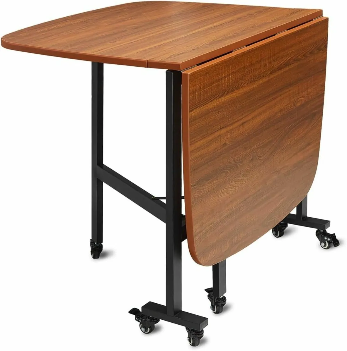 Multifunction Table Drop Leaf Dining - 120cm - Image 4