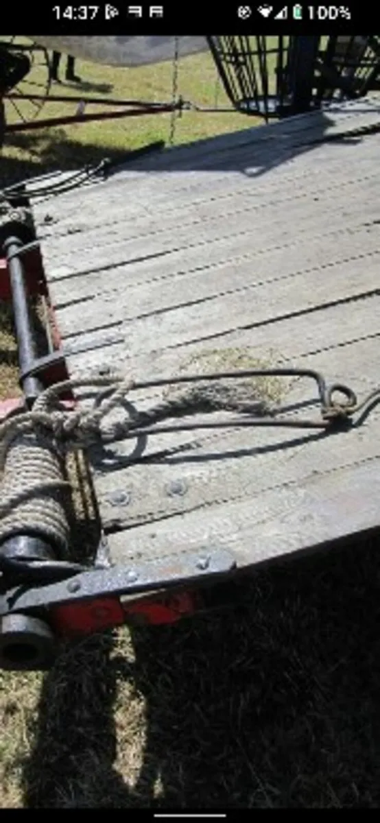 Antique iron Hay stack mover - Image 3