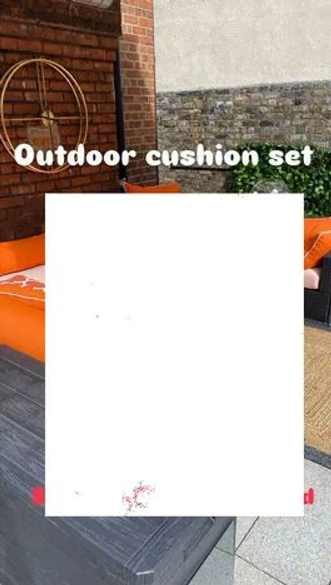 Outdoor cushion