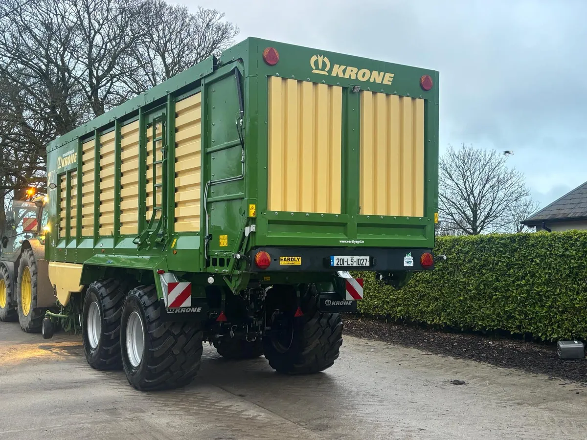 Krone zx 430 silage wagon - Image 3