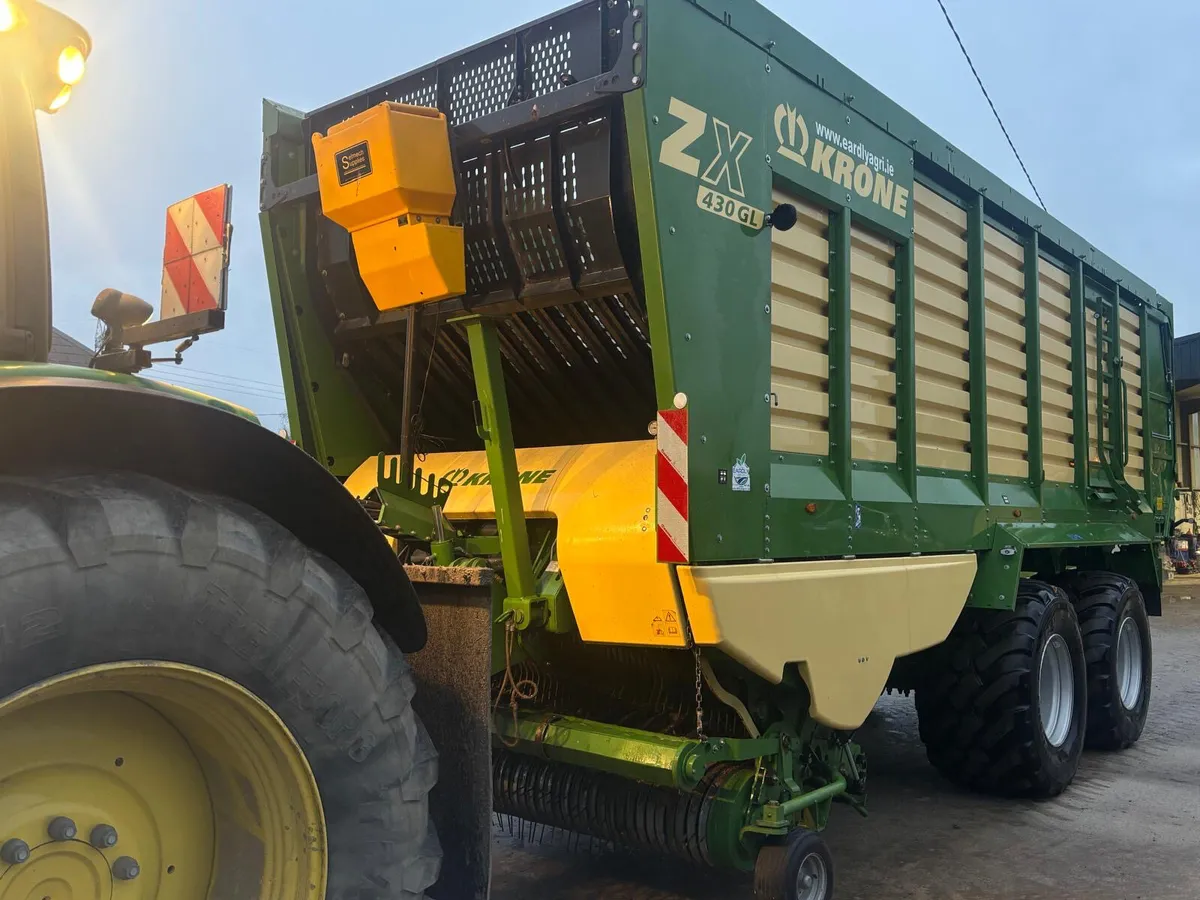 Krone zx 430 silage wagon - Image 1