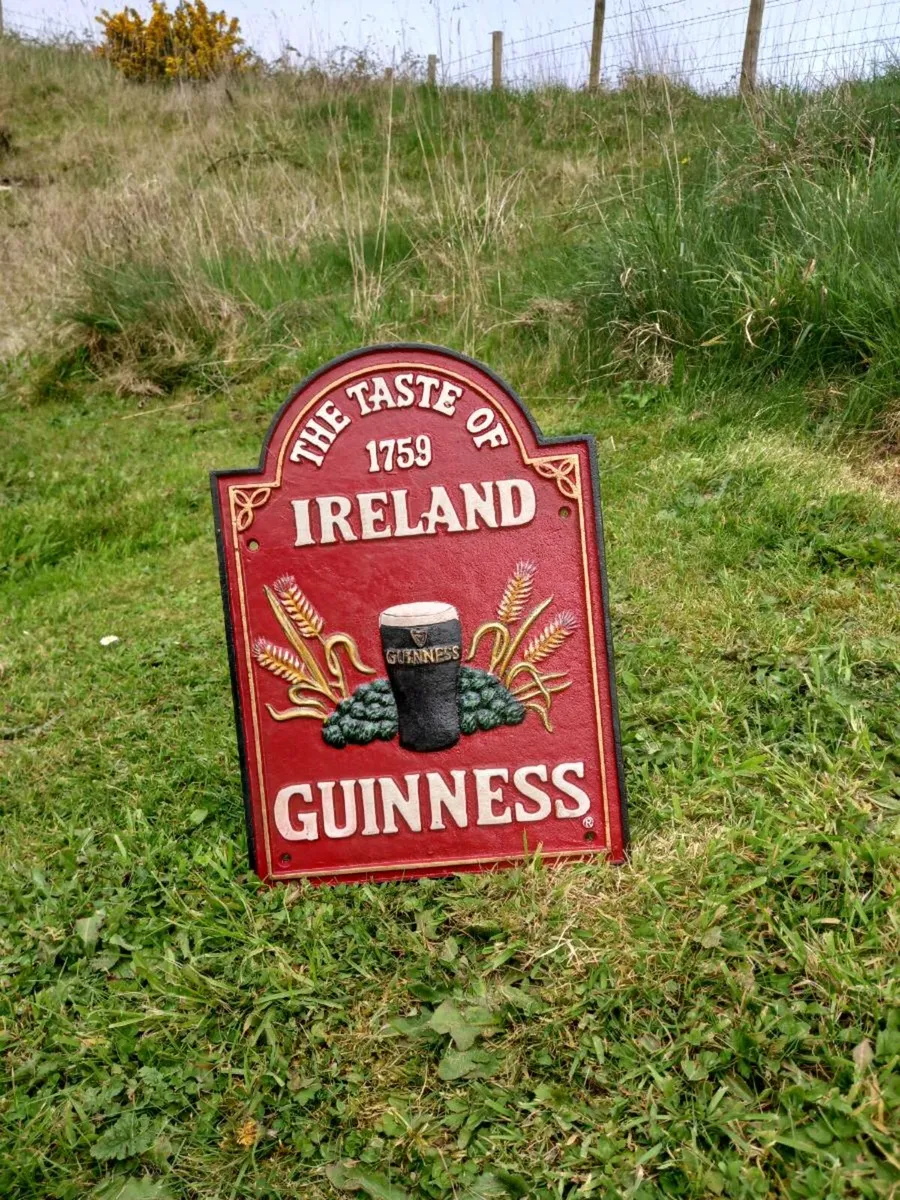 Taste of Ireland Cast Iron Sign - Image 2