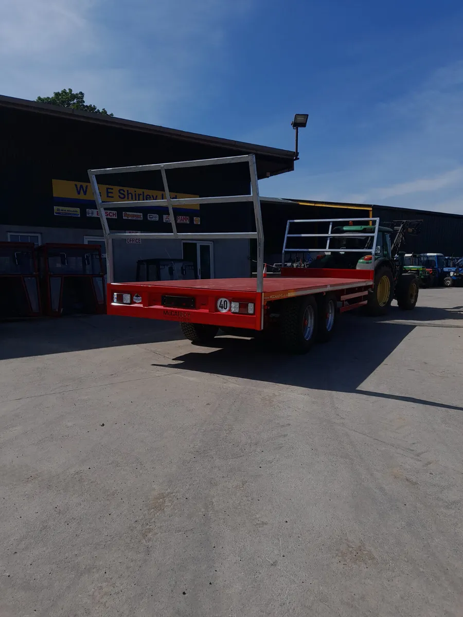 McCauley 23ft bale trailers,  finance available - Image 2