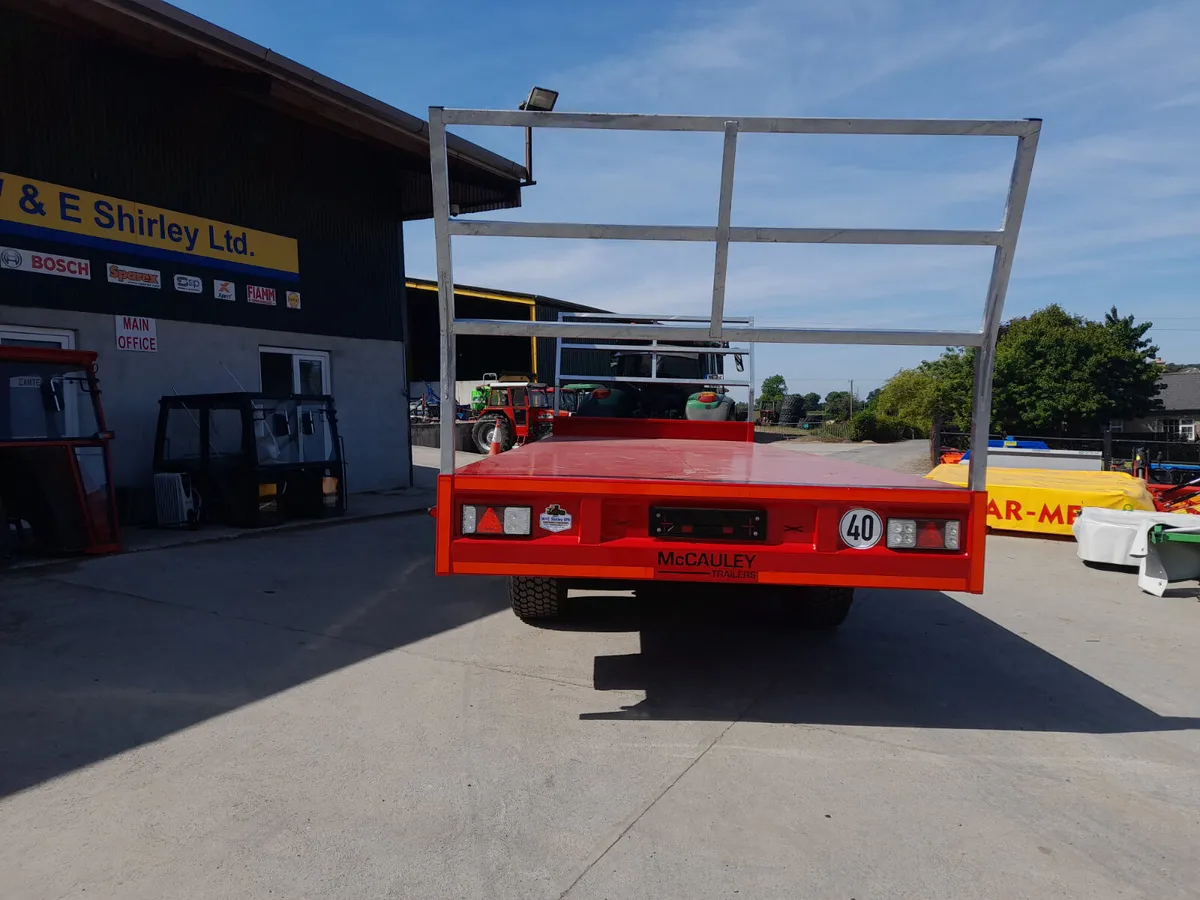 McCauley 23ft bale trailers,  finance available - Image 3