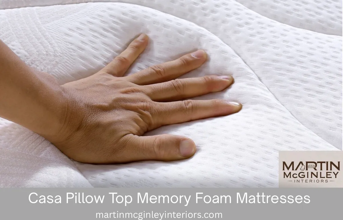 Casa Pillow Top Memory Foam Mattresses - Image 2