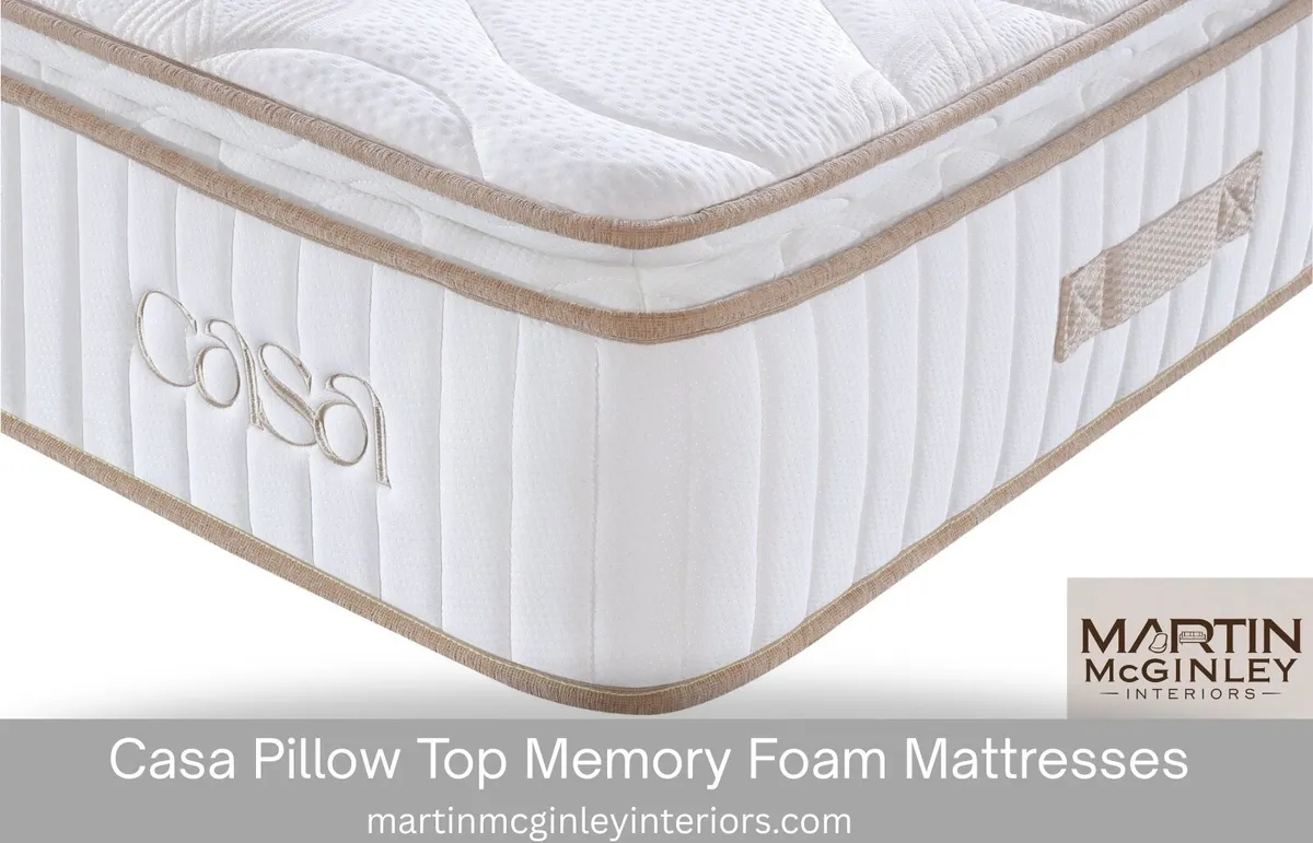 Casa Pillow Top Memory Foam Mattresses - Image 4