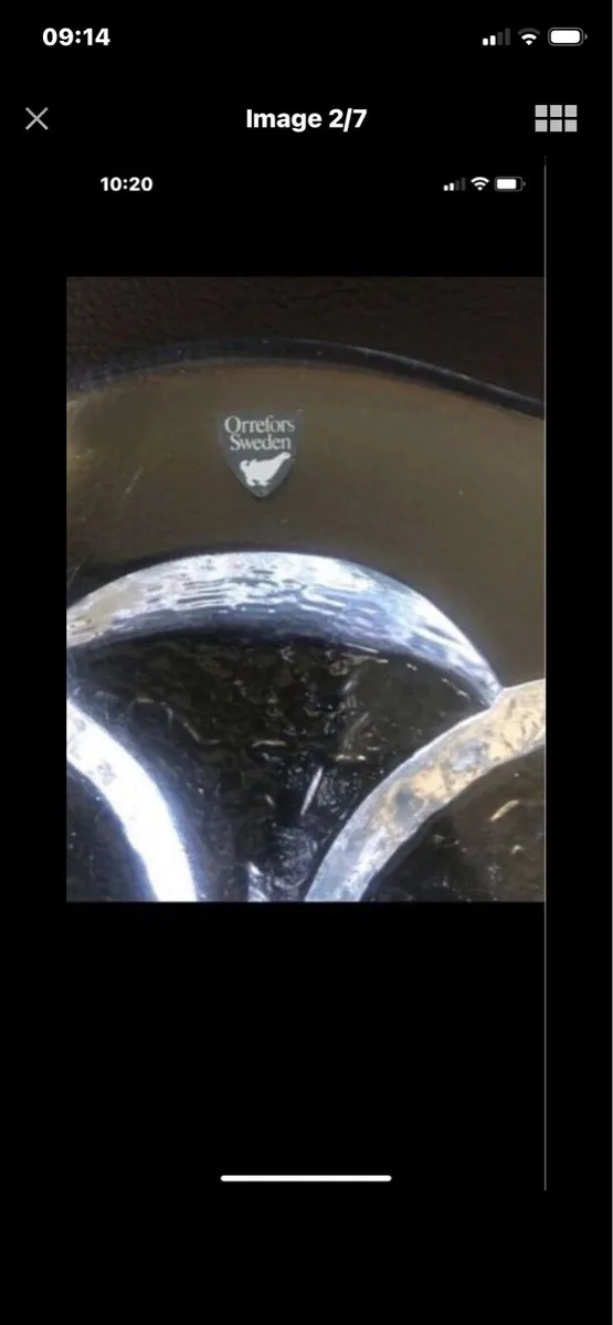 Large Orrefors Serving Plate - Image 2