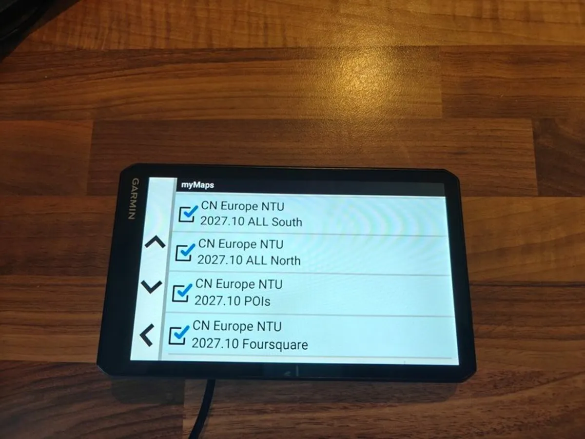 Garmin Dezl LGV710 HGV sat nav - Eircodes - Europe - Image 3