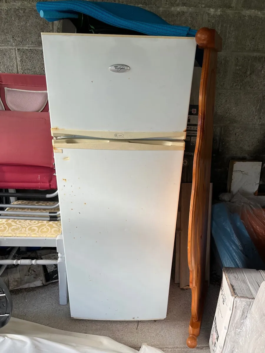 Fridge ,,, also table and bedhead - Image 1