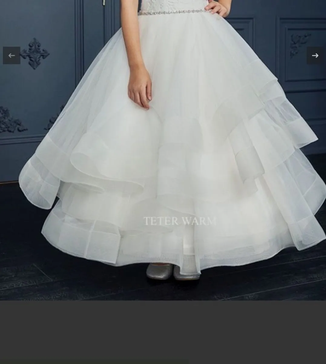 Communion dress Teter Warm Brand New With Tags RRP 535.00 - Image 2