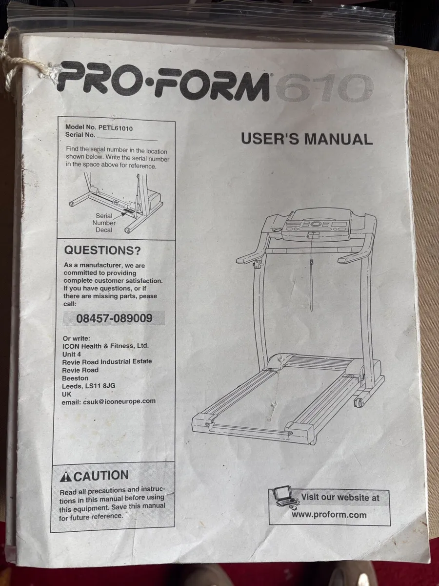 ProForm 610 Treadmill - Image 4