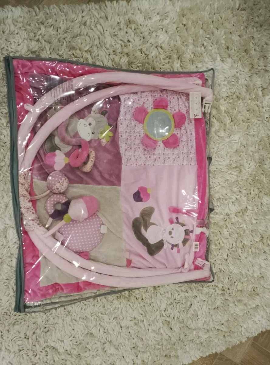 Baby Nursery Bundle, Baby Gym, Snuggle bath,N Bin - Image 3