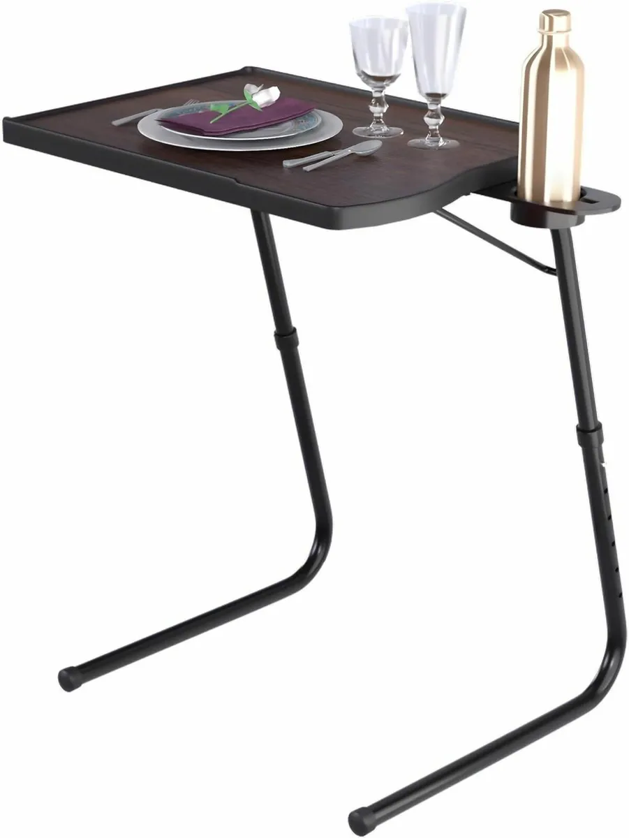 Adjustable multi position portable folding table - Image 1