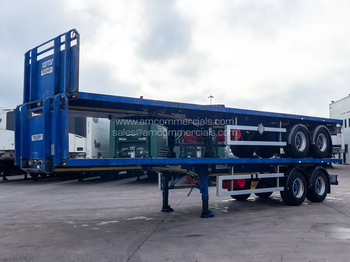 2014 MONTRACON FLATBED TRAILER - Image 3