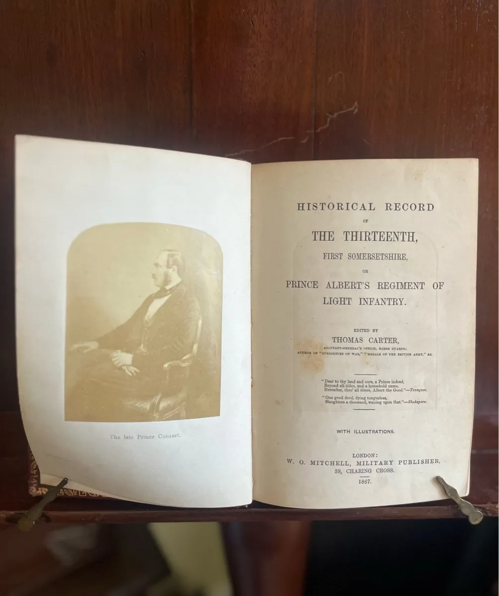 Antique Record of Prince Albert’s Regiment - Image 2