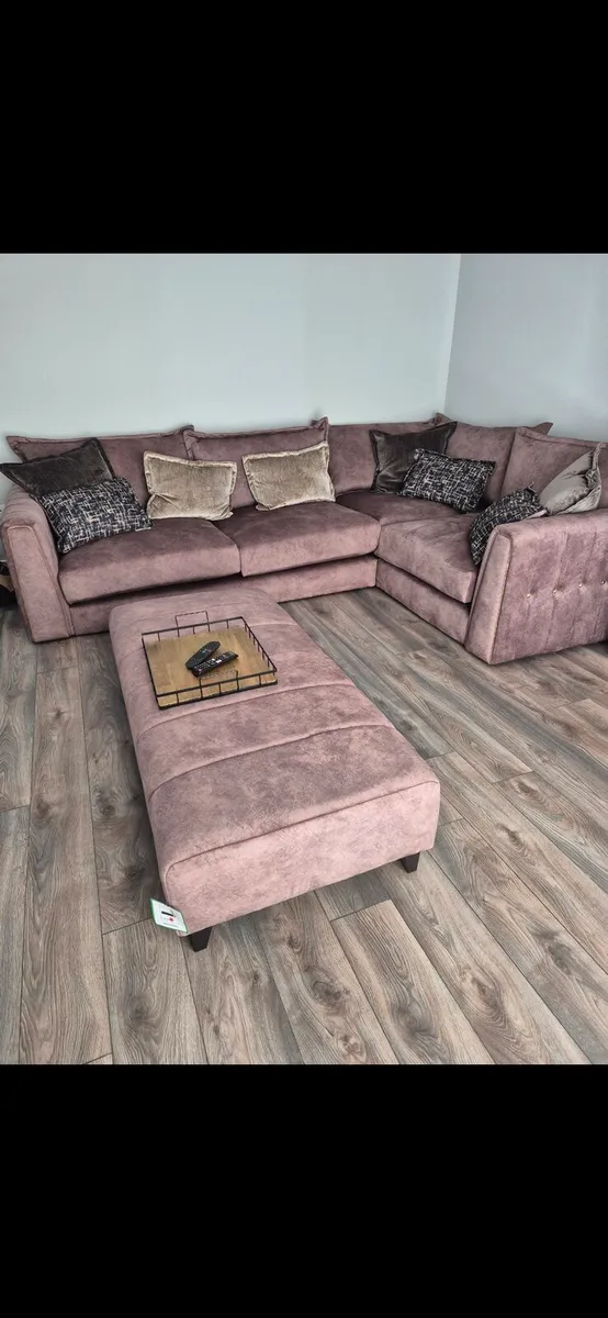 DFS Devine Left Facing Corner Sofa - Image 1