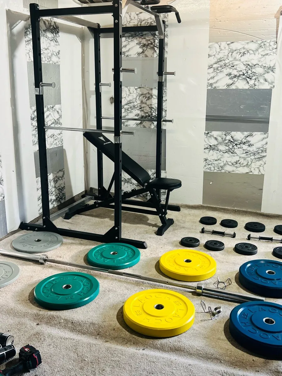 GREAT OLYMPIC WEIGHTLIFTING SET ALL IN ONE - Image 4