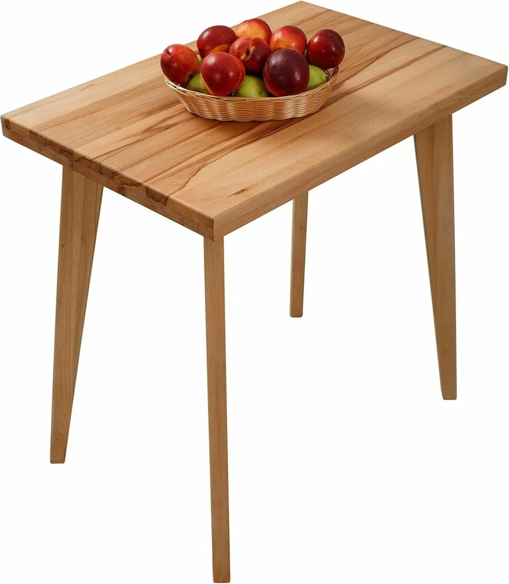 Dining Table Hans Beech 75x50x75 cm - Image 3