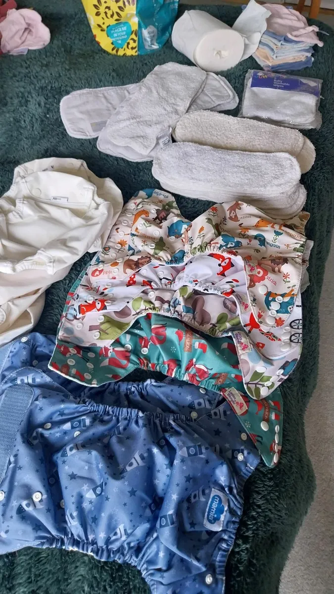 Reuseable nappy joblot - Image 1