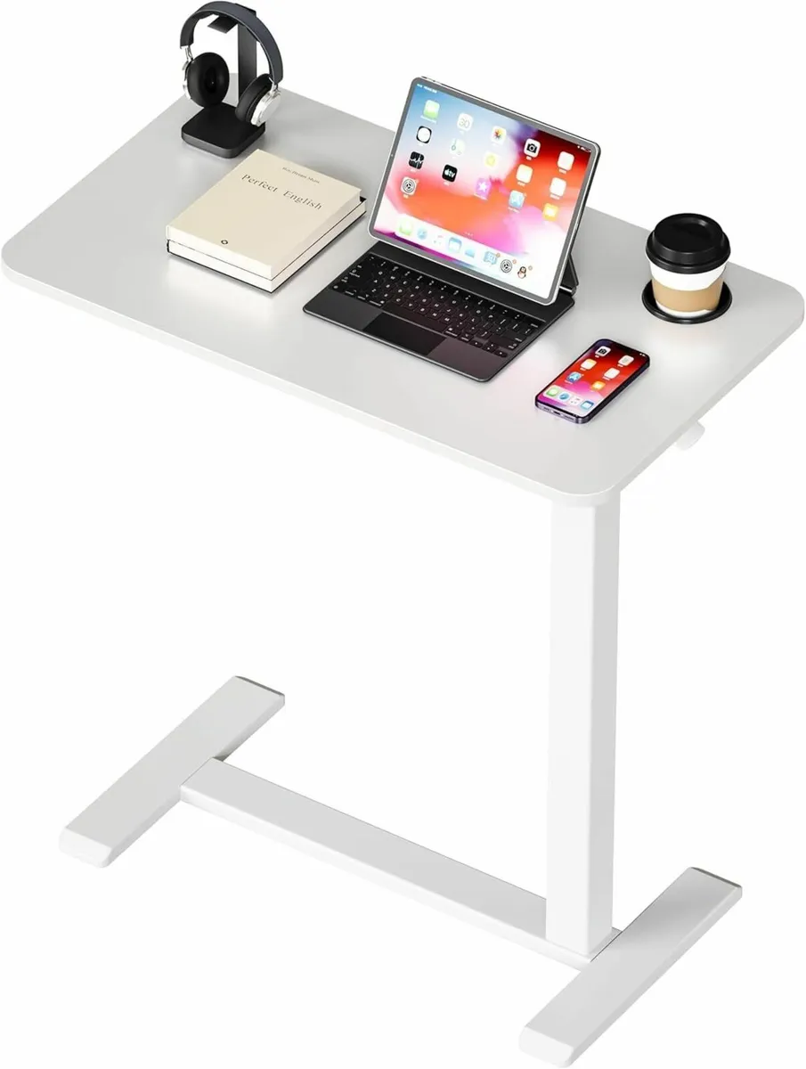 Adjustable Bedside Table with Swivel Hidden - Image 1