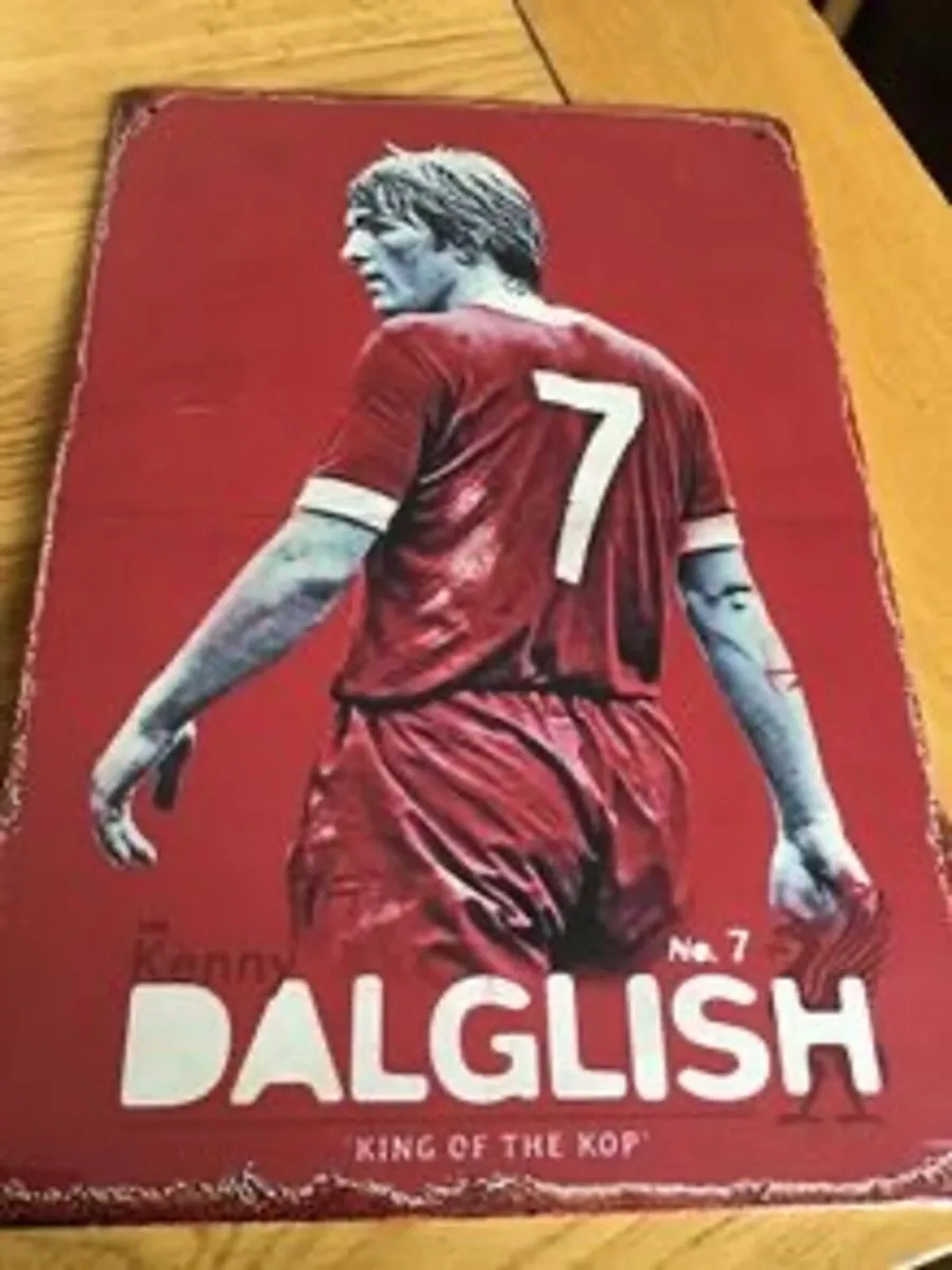 Liverpool FC Wall Plaque- Kenny Dalglish