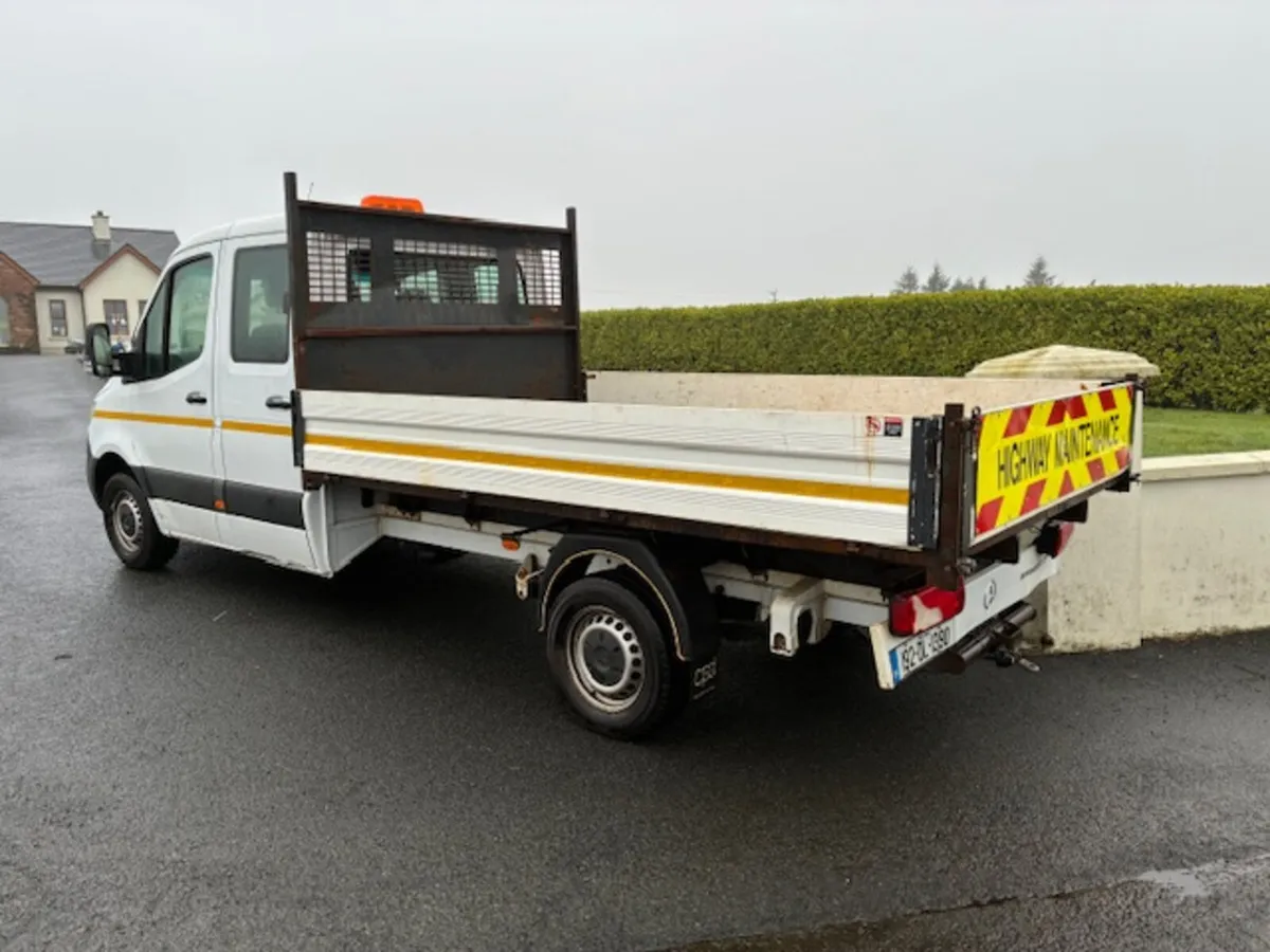 Mercedes-Benz Sprinter Crew Tipper On Irish Plate - Image 2