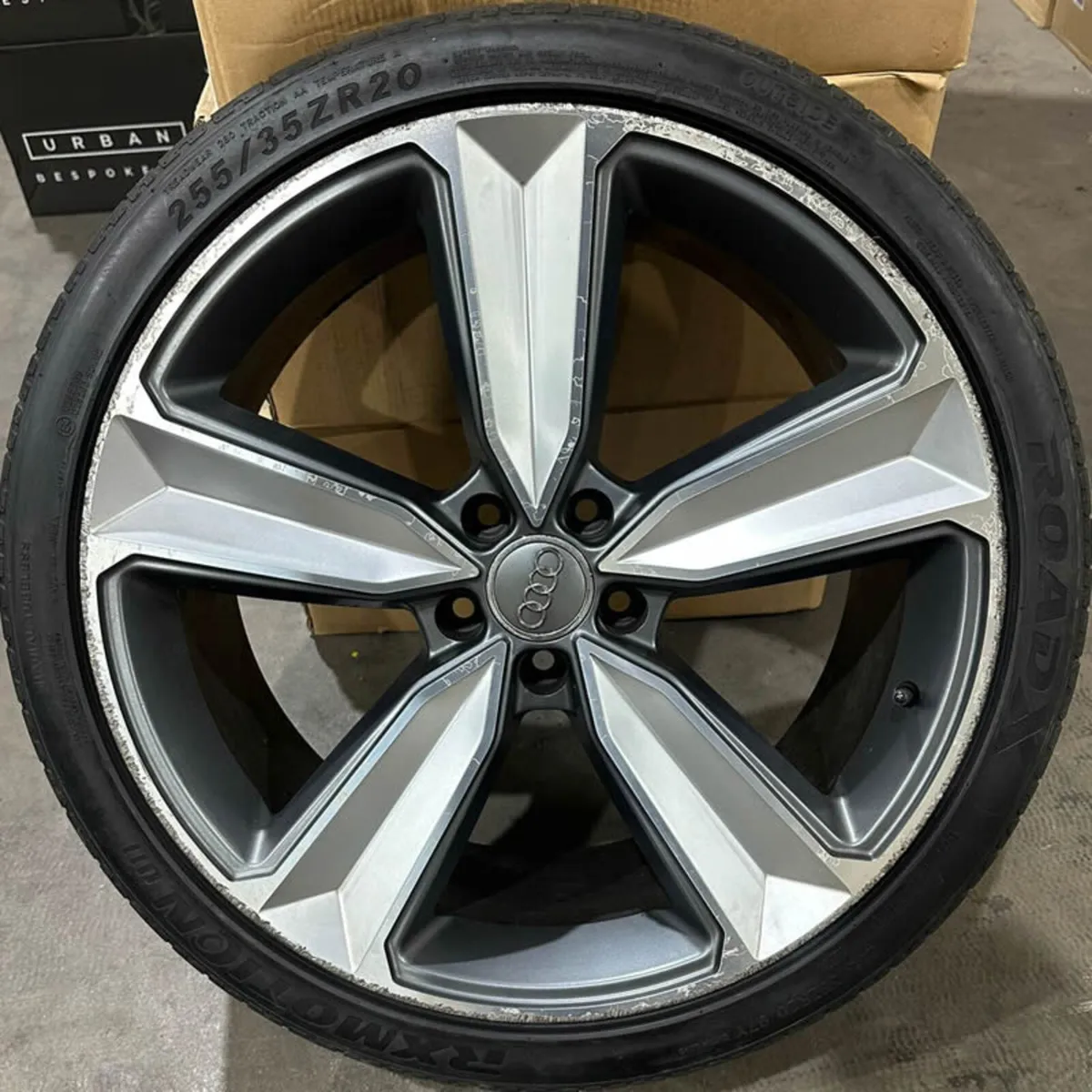 20" RS4D STYLE ALLOYS AND TYRES FOR AUDI A5 A6 - Image 2