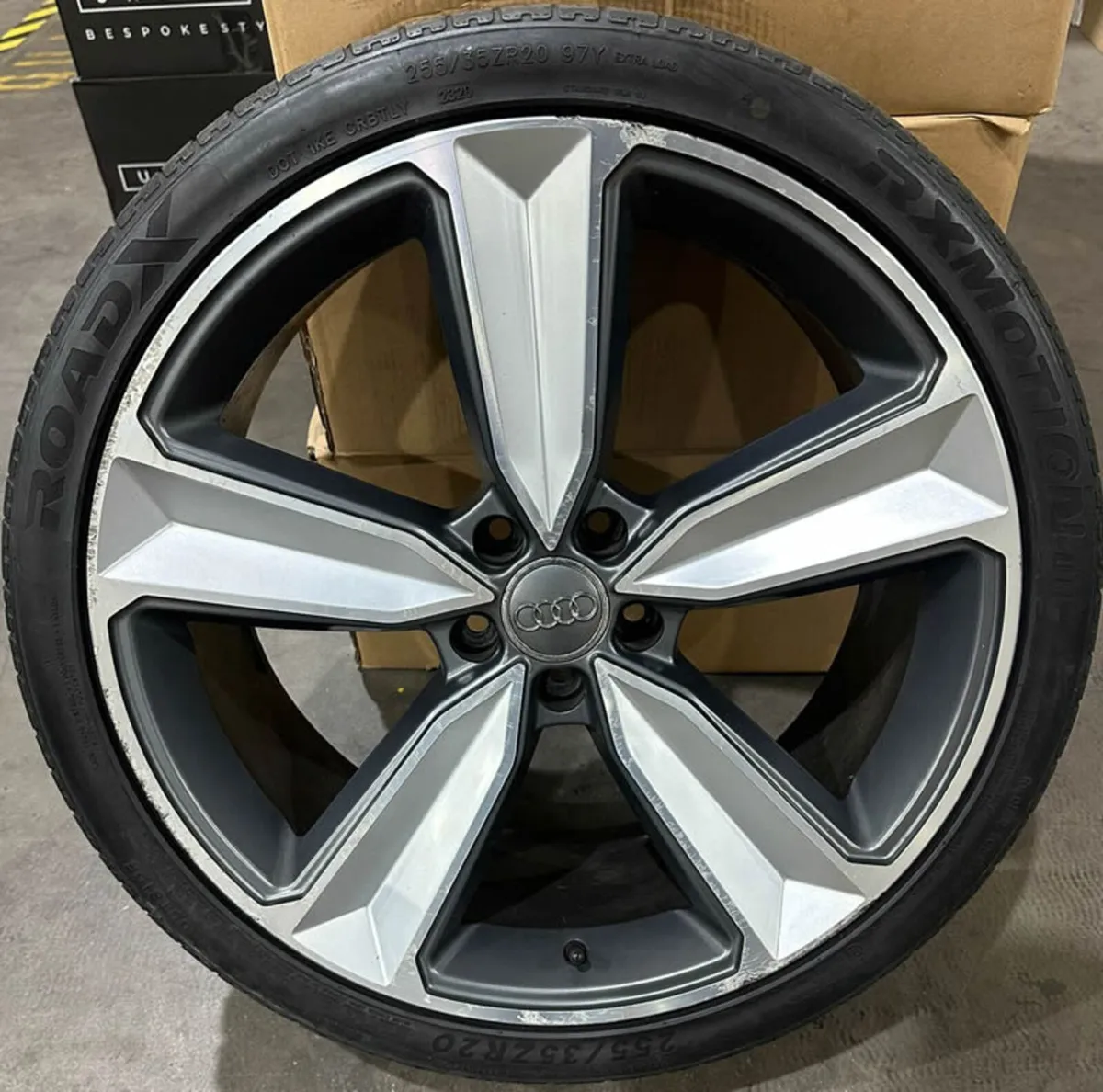 20" RS4D STYLE ALLOYS AND TYRES FOR AUDI A5 A6 - Image 4