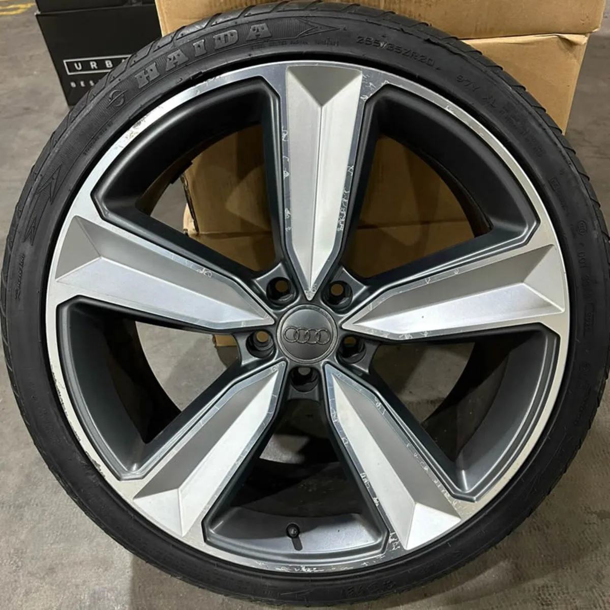 20" RS4D STYLE ALLOYS AND TYRES FOR AUDI A5 A6 - Image 3