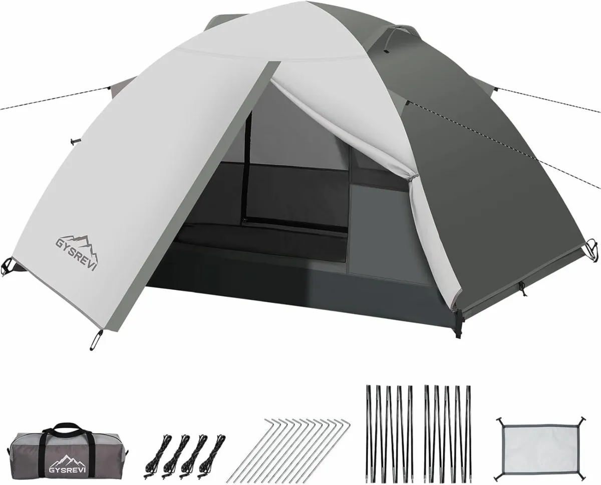 Tent 1-2 Man Waterproof Tents for Camping Easy - Image 1