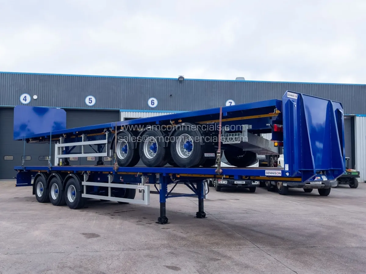 2026 DENNISON FLATBED TRI AXLE TRAILER - Image 1