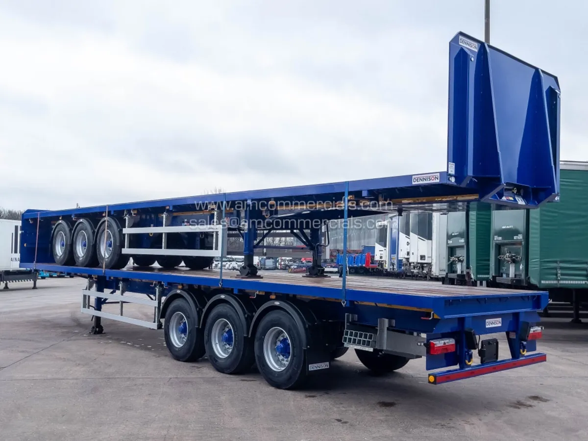 2026 DENNISON FLATBED TRI AXLE TRAILER - Image 4
