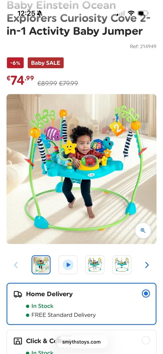Baby jumper play area - Image 1