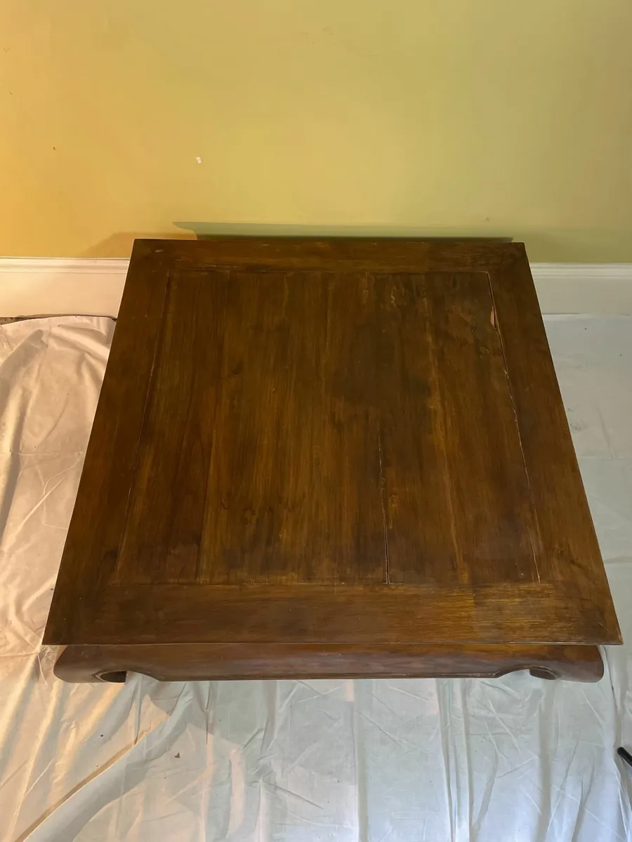 Large Vintage Coffee Table - Image 4
