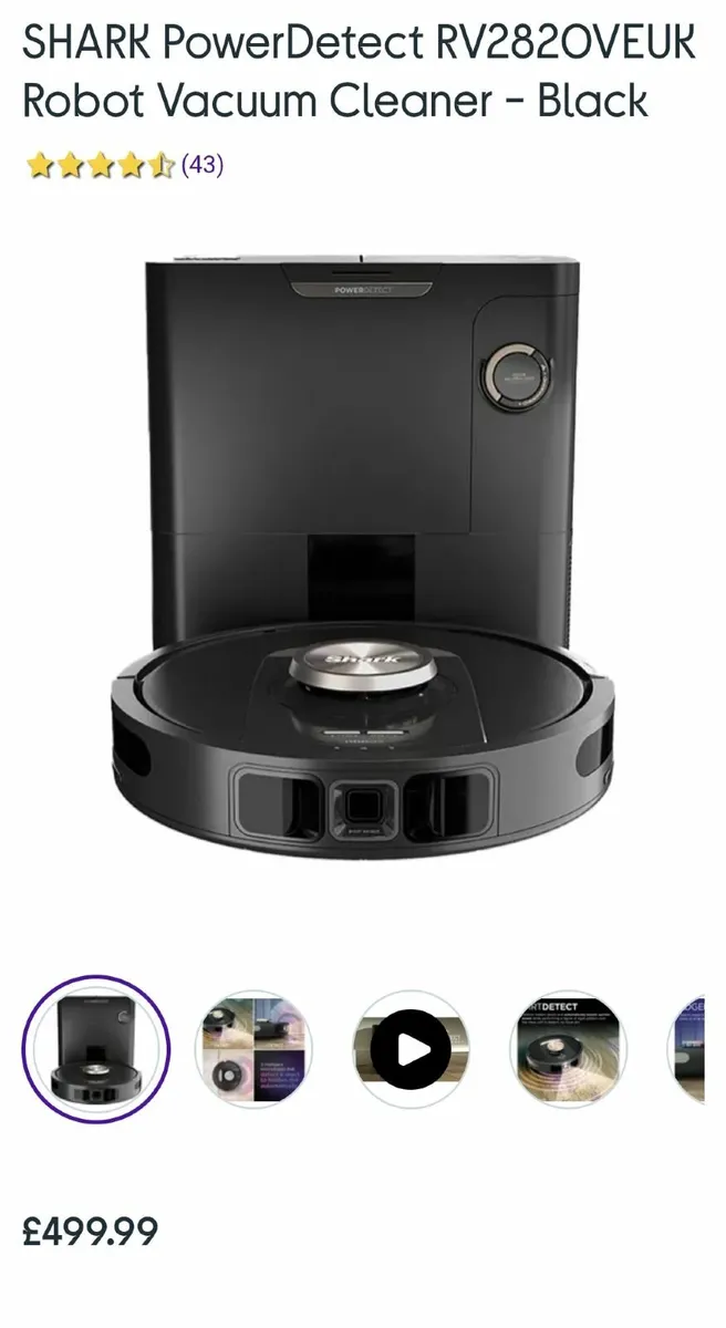 Shark Robotic Hoover - Image 2