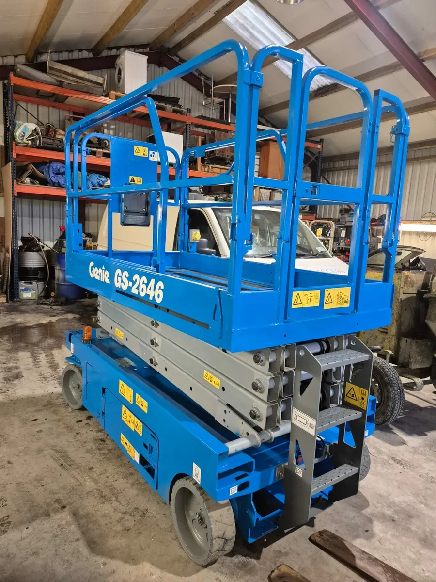 Genie scissors lift. 2646. - Image 1