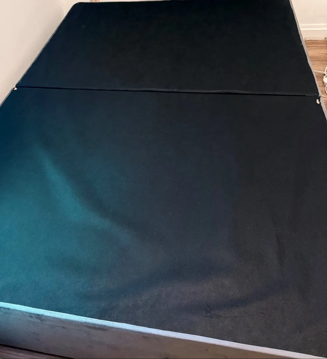 Double Bed Grey with Mattress &Storage Drawers - Image 4