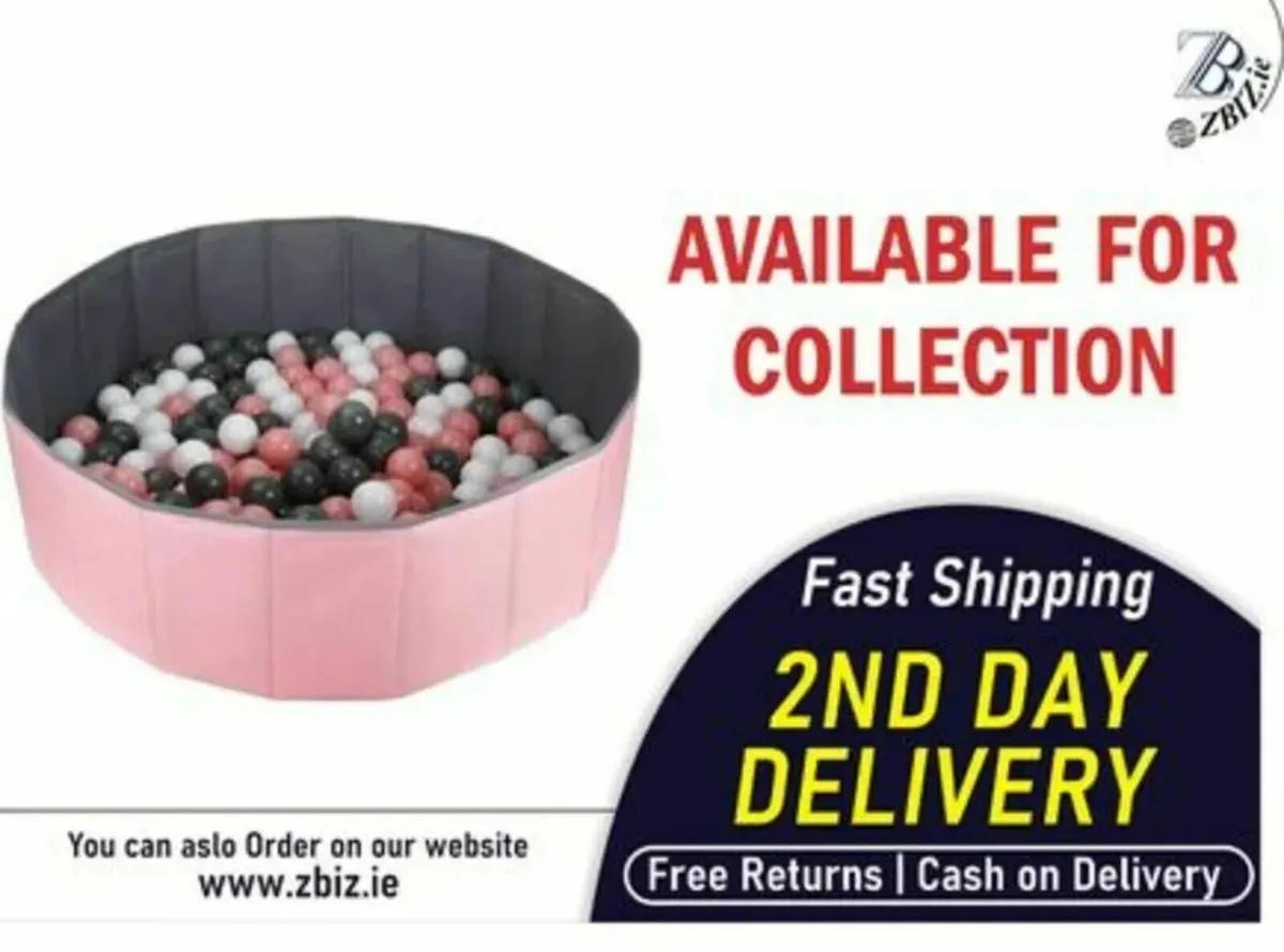 Ocean Ball Pool Playpen for Babies Indoor Outdoors - Image 1