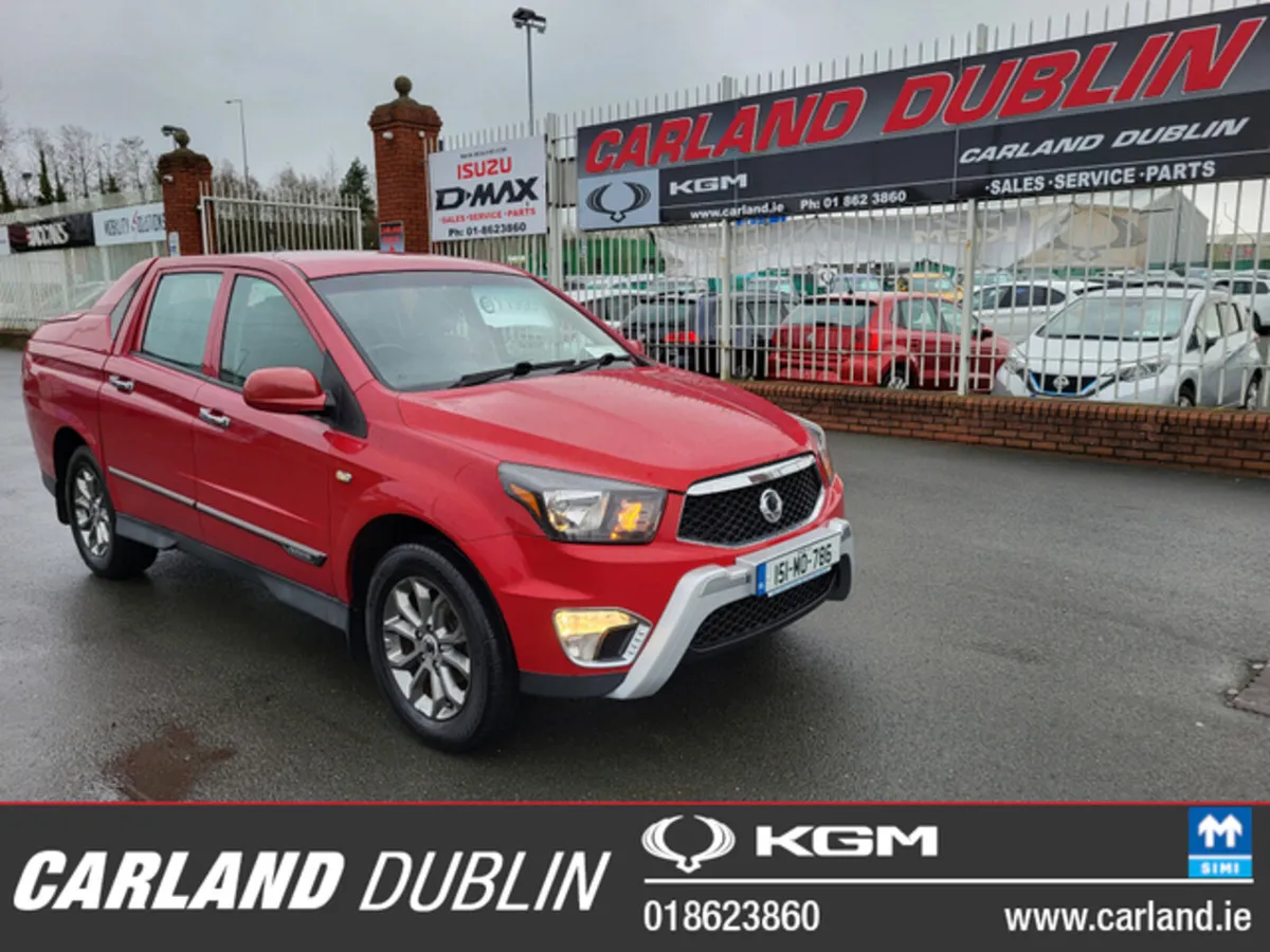 SsangYong Korando 2015 Double cab x5 seat pick up - Image 1
