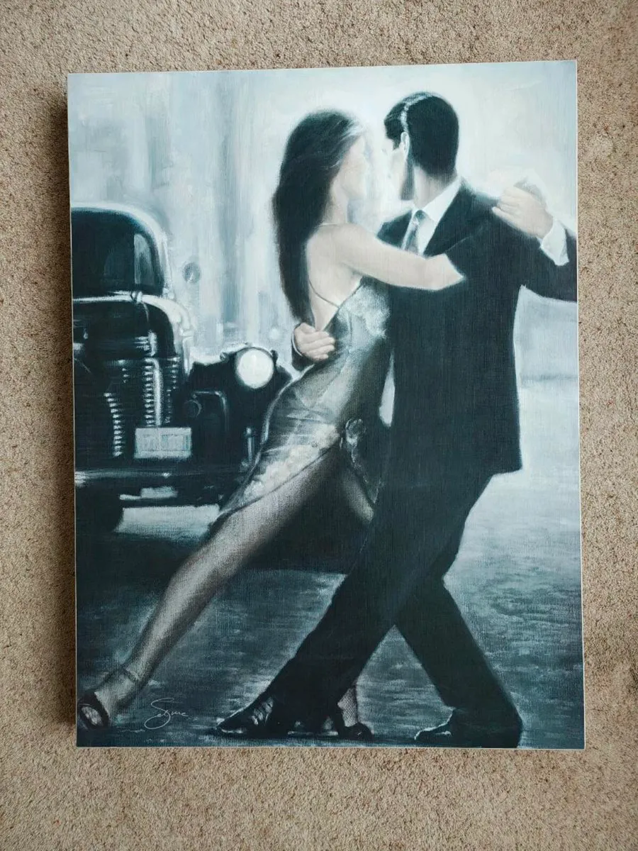 Large canvas wall art - dancers - Image 1