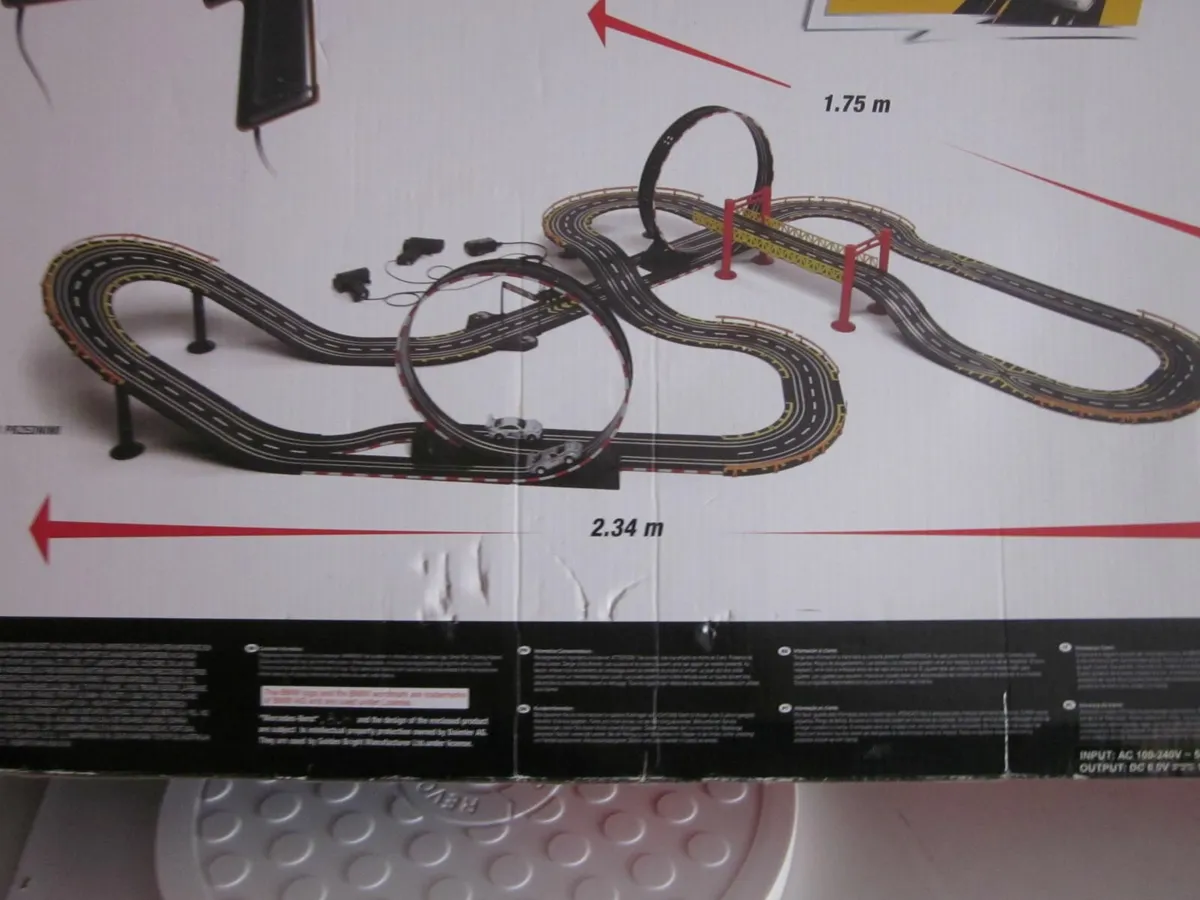 Scalextric Fastlane Long Bridge Challenge 10m Trak - Image 2