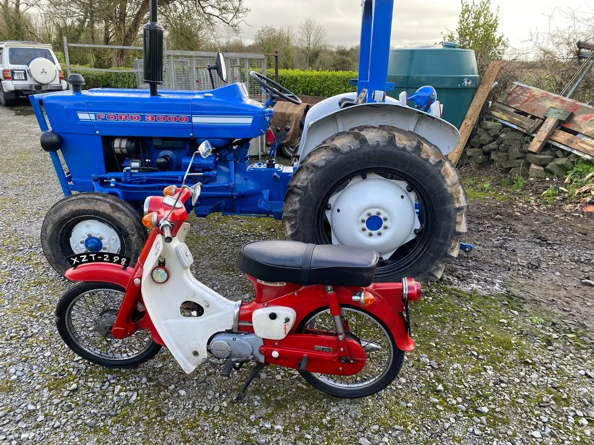 Ford tractor, Honda 50 - Image 1