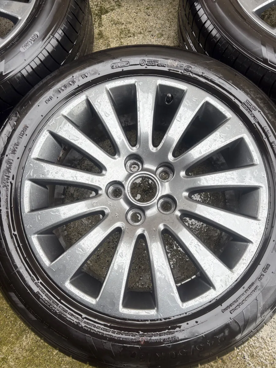 18” 5 X 114.3 Alloys and tyres - Image 2