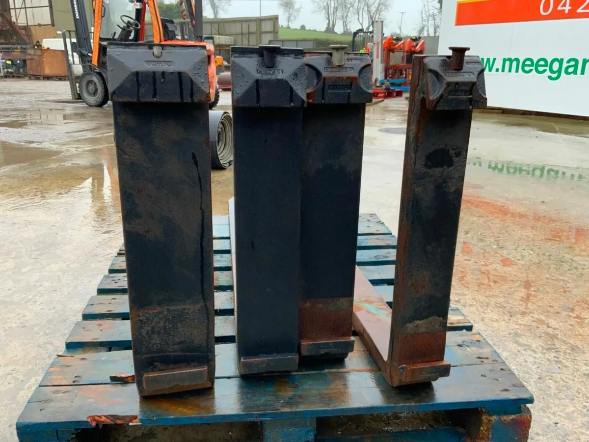 ASSORTED FORKLIFT / TELEPORTER  FORKS. - Image 3