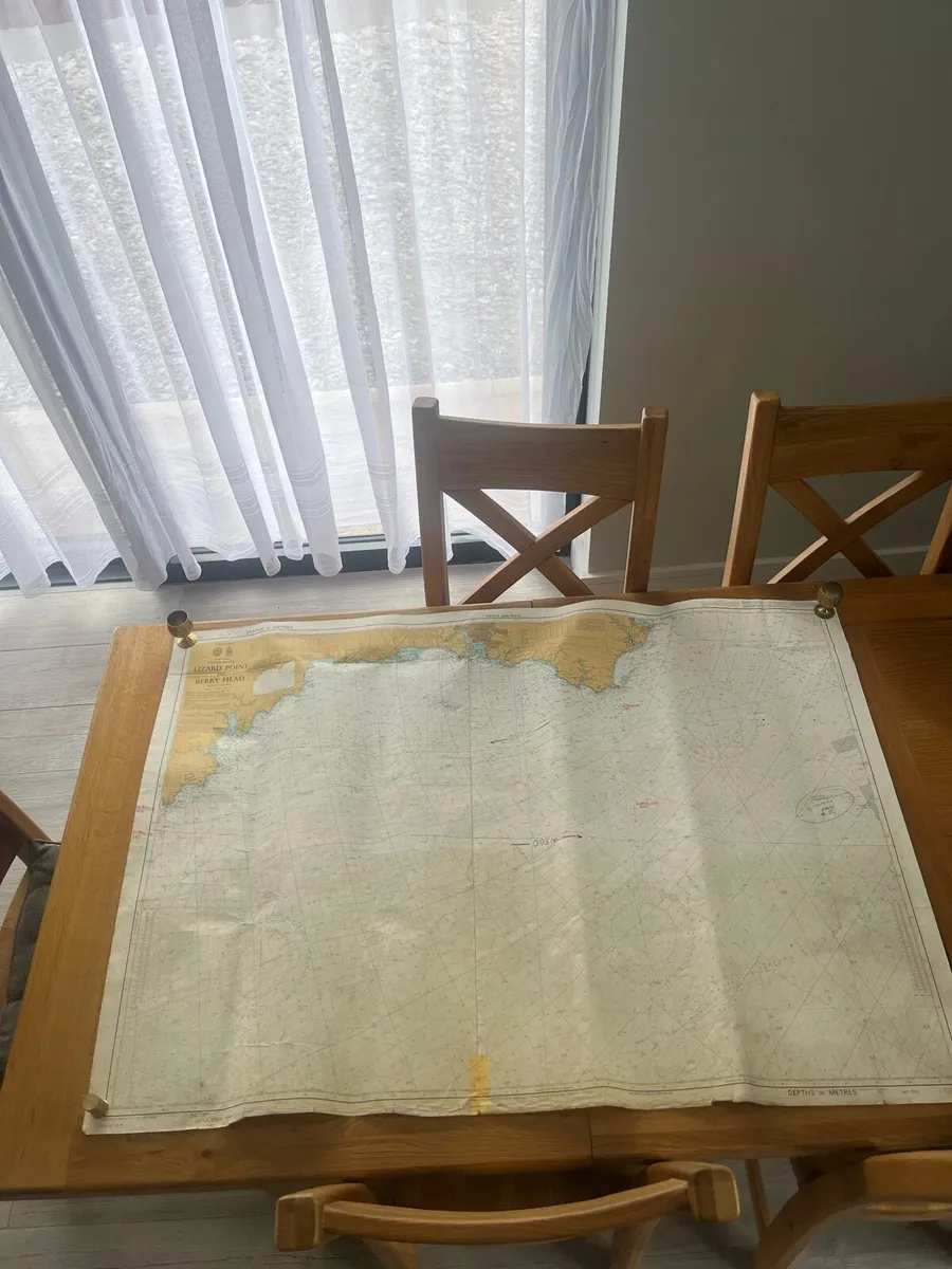 Vintage Sailing Charts X4 - Image 4