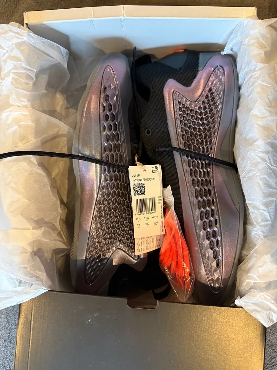 Adidas Anthony Edwards 1 Low Size UK 11.5 - Image 1